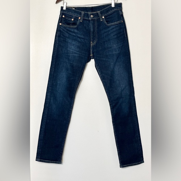 Levi’s Premium Jeans Men’s 33/34 502 Regular Taper Fit Leather Tab Classic - Picture 3 of 7